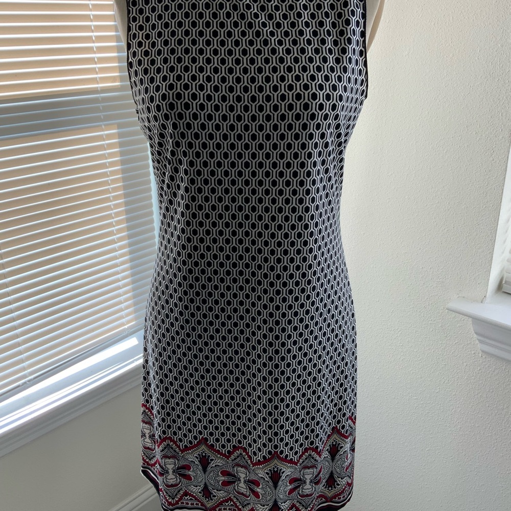 Black and Red Dress